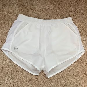 White Under Armour Shorts